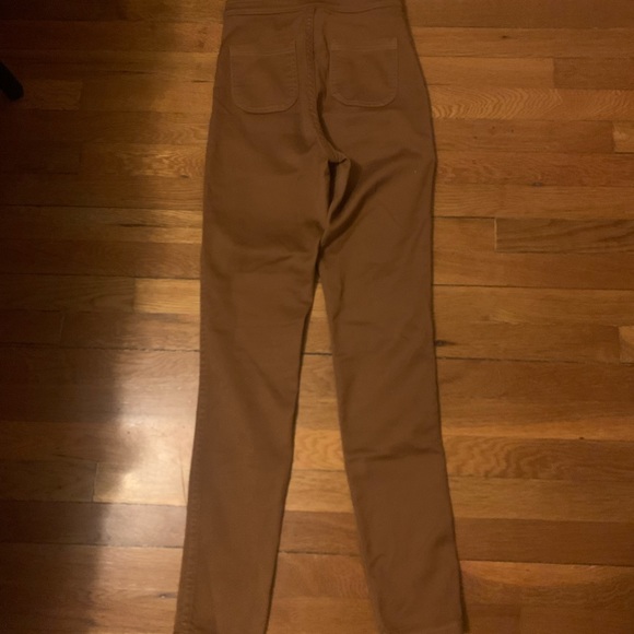 Bundle 3 for $30 American apparel camel brown easy jeans medium - Picture 3 of 7